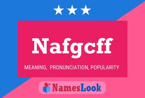 ملصق اسم Nafgcff