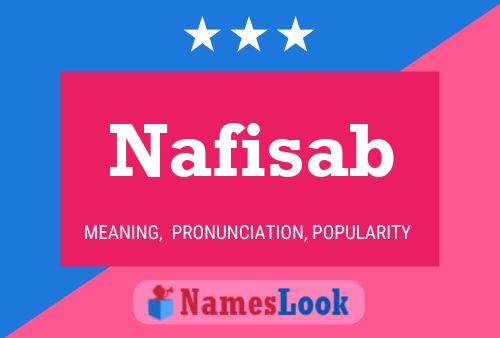 ملصق اسم Nafisab