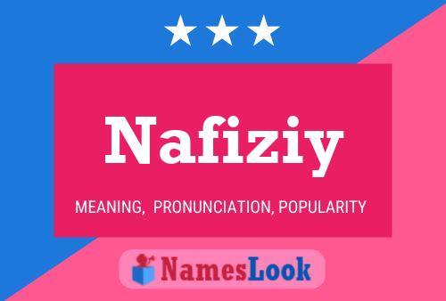 ملصق اسم Nafiziy