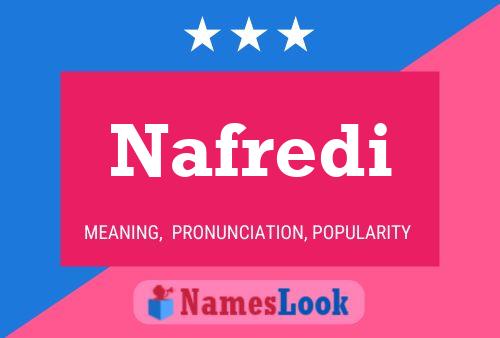 ملصق اسم Nafredi