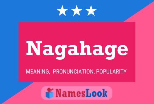 ملصق اسم Nagahage