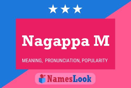 ملصق اسم Nagappa M