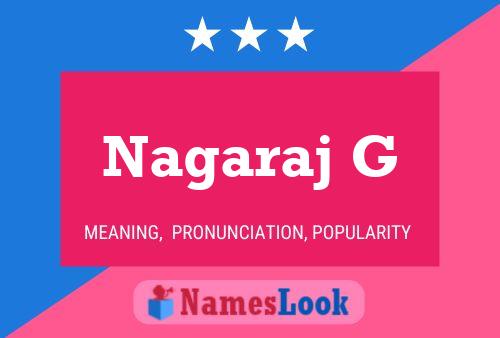 ملصق اسم Nagaraj G