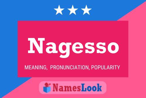 ملصق اسم Nagesso