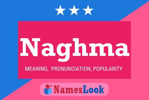 ملصق اسم Naghma