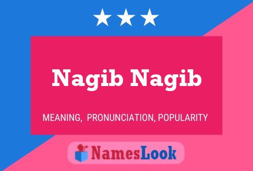 ملصق اسم Nagib Nagib