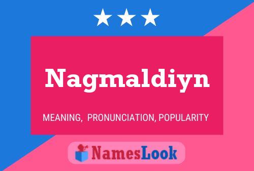 ملصق اسم Nagmaldiyn