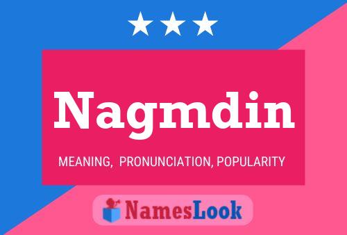 ملصق اسم Nagmdin