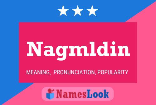 ملصق اسم Nagmldin