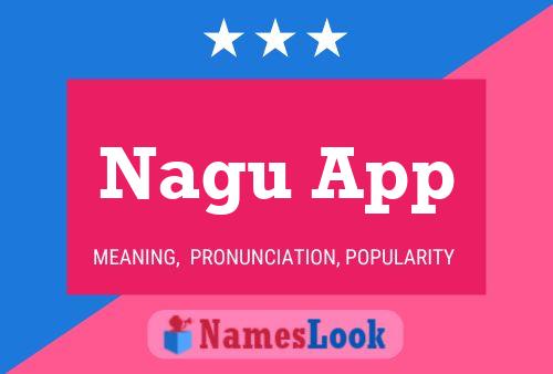 ملصق اسم Nagu App