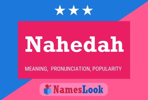 ملصق اسم Nahedah