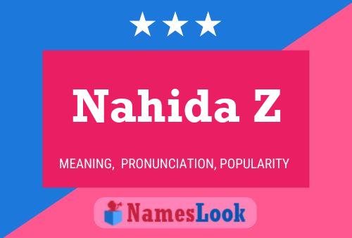 ملصق اسم Nahida Z