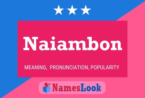 ملصق اسم Naiambon