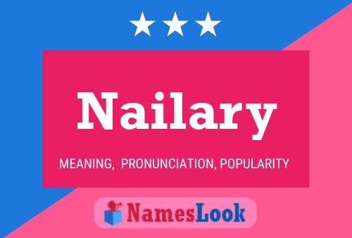 ملصق اسم Nailary