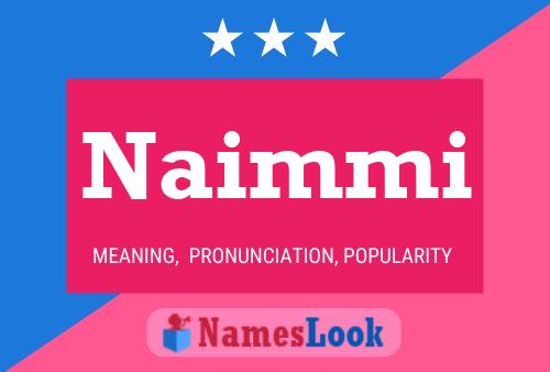 ملصق اسم Naimmi