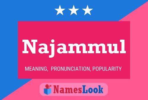 ملصق اسم Najammul