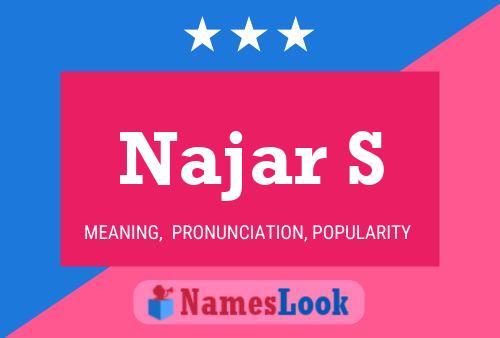 ملصق اسم Najar S