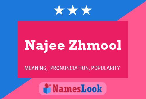 ملصق اسم Najee Zhmool