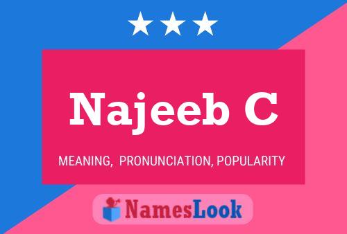 ملصق اسم Najeeb C