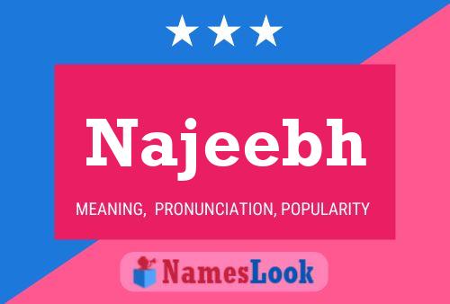 ملصق اسم Najeebh