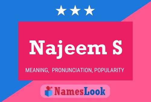 ملصق اسم Najeem S