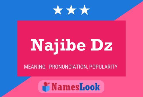 ملصق اسم Najibe Dz