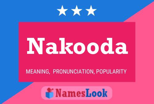 ملصق اسم Nakooda