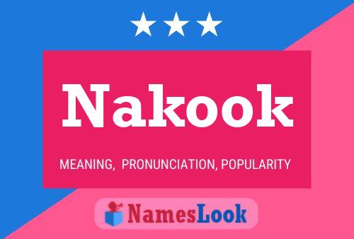 ملصق اسم Nakook