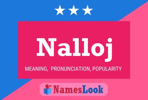 ملصق اسم Nalloj