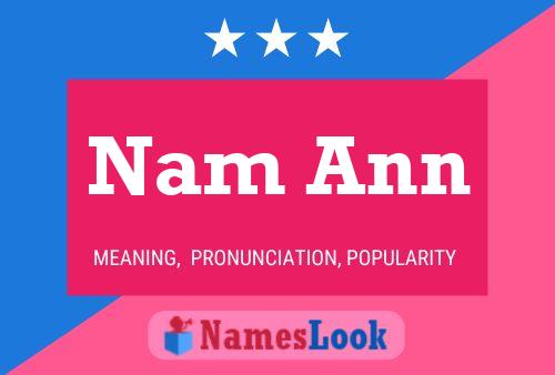 ملصق اسم Nam Ann