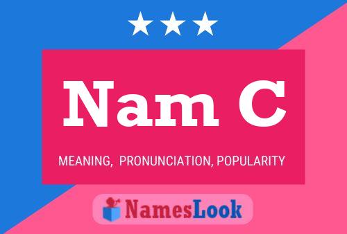 ملصق اسم Nam C