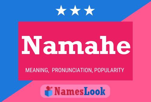 ملصق اسم Namahe