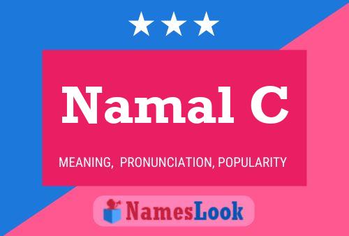 ملصق اسم Namal C