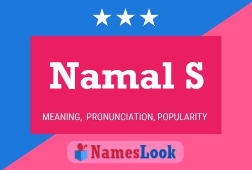 ملصق اسم Namal S