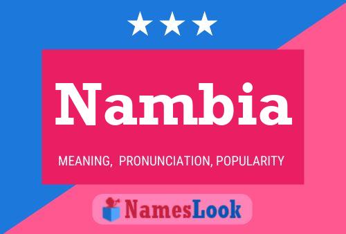 ملصق اسم Nambia