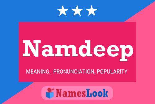 ملصق اسم Namdeep