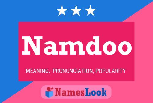 ملصق اسم Namdoo