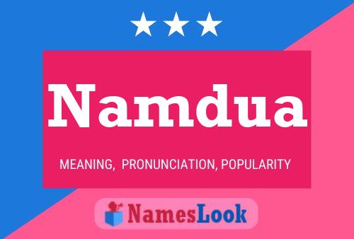 ملصق اسم Namdua