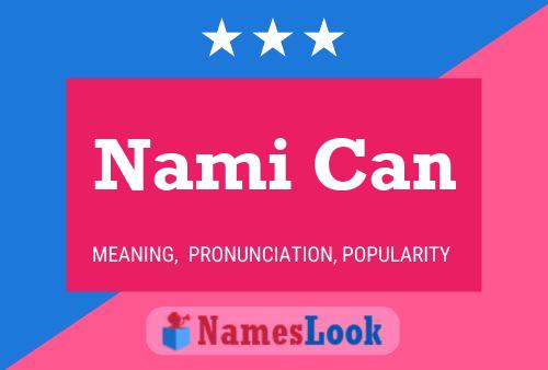 ملصق اسم Nami Can