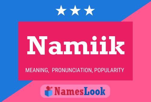 ملصق اسم Namiik