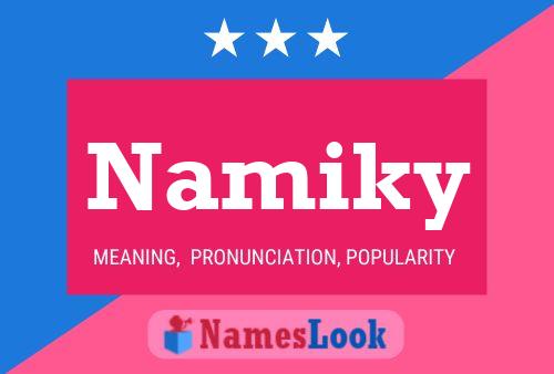 ملصق اسم Namiky