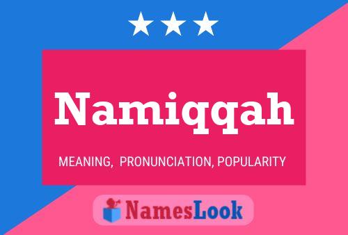 ملصق اسم Namiqqah