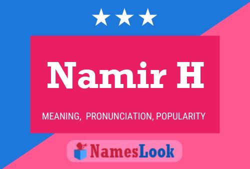 ملصق اسم Namir H