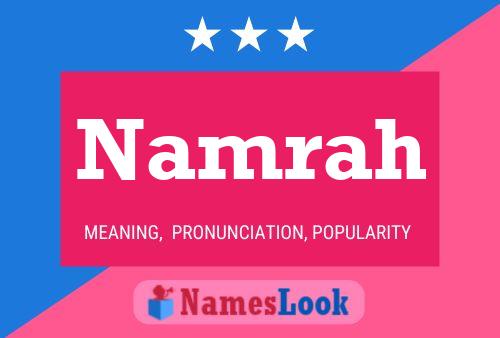 ملصق اسم Namrah