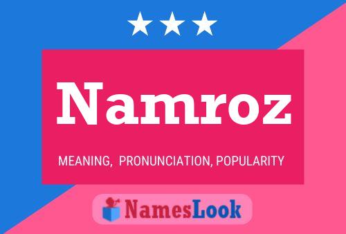 ملصق اسم Namroz