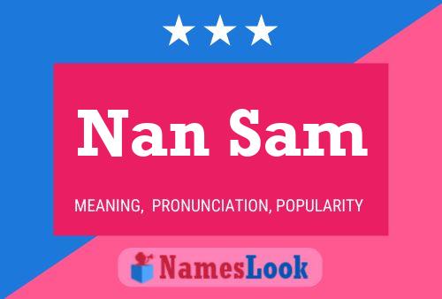 ملصق اسم Nan Sam