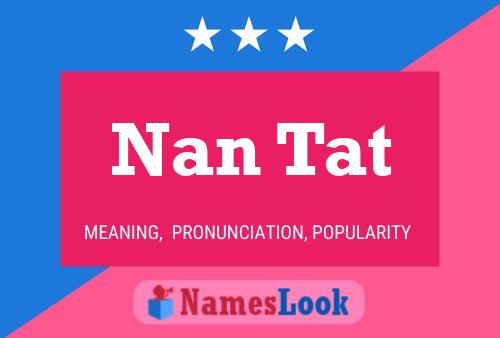 ملصق اسم Nan Tat