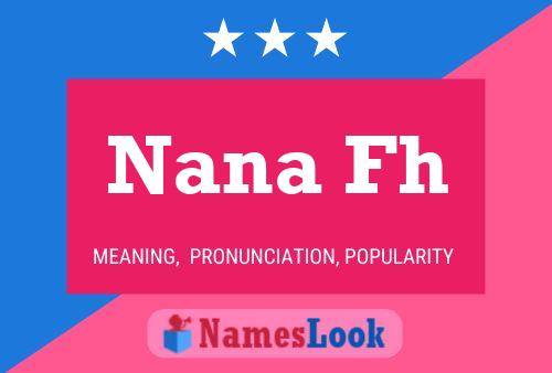 ملصق اسم Nana Fh