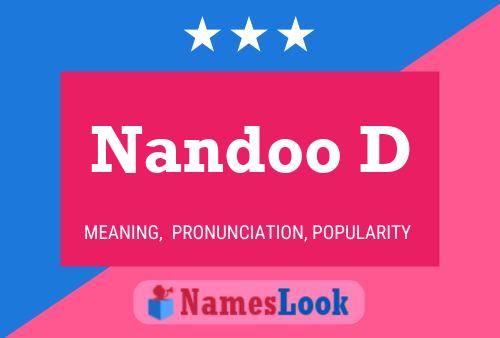 ملصق اسم Nandoo D