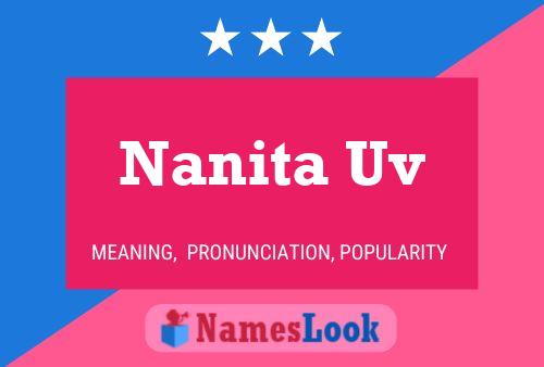 ملصق اسم Nanita Uv